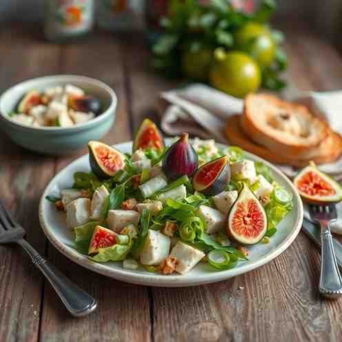 Grenada - Easy Green Fig & Saltfish Salad Recipe